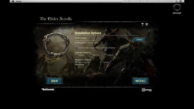 ESO Installation auf Mac OSX - The Elder Scrolls Online