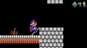 Team Level UP: Mario's Axe Bloopers