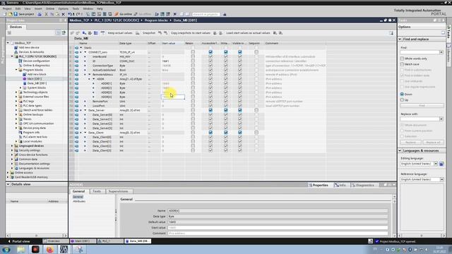 S7-1200 & Modbus TCP. Server & Client смотреть онлайн