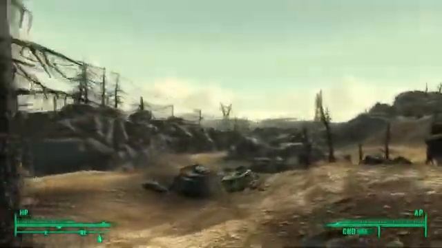 Fallout 3 PC Gameplay Maxed Out AMD Phenom II X4 955 3,2Ghz Black Edition + ATI 4850 смотреть онлайн