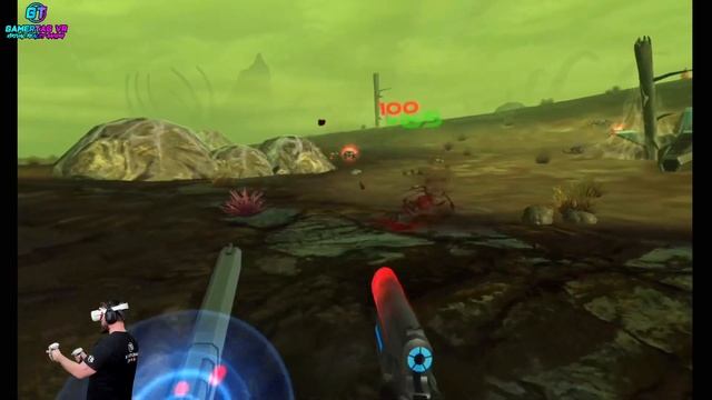 FIGHTING TO SURVIVE!! Crashland Gameplay Oculus Quest 2 смотреть онлайн