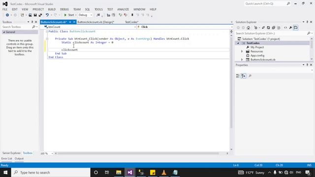 How to Count the Button Click and Reset the Count - VB.net смотреть онлайн