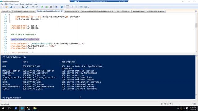 PowerShell Runspaces Putting your pants on both legs at a time смотреть онлайн