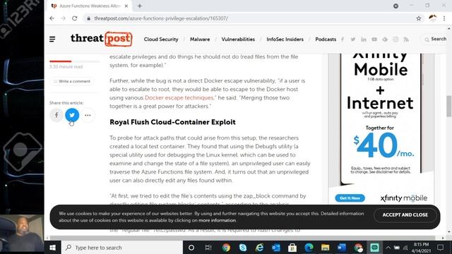 Cloud Security | Azure Functions Weakness Allows Privilege Escalation |Cypersecurity for the peopl смотреть онлайн
