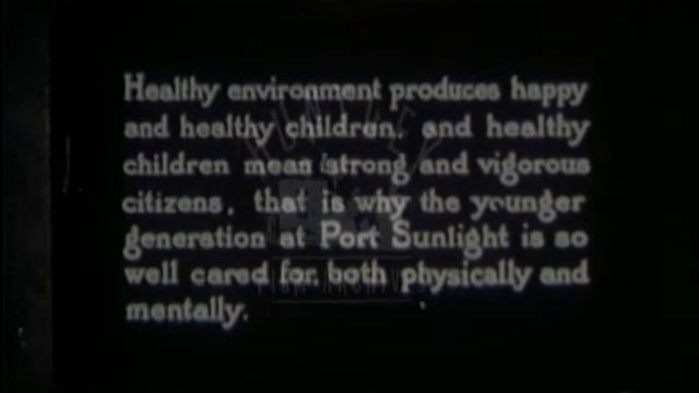 Port Sunlight, 1910's - Film 6436 смотреть онлайн
