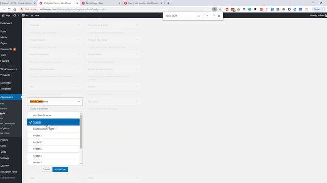 How to customize sidebar and widget | Papr(Paper) wordpress news theme смотреть онлайн