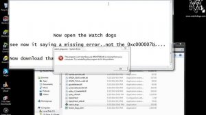 How to fix Watch dogs  0xc000007b error
