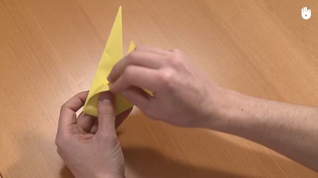 Как сделать курицу из оригами смотреть онлайн