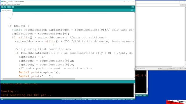 Arduino C++ ESP32 and GT911 Touch Screen (Also works with Arduino Due) смотреть онлайн