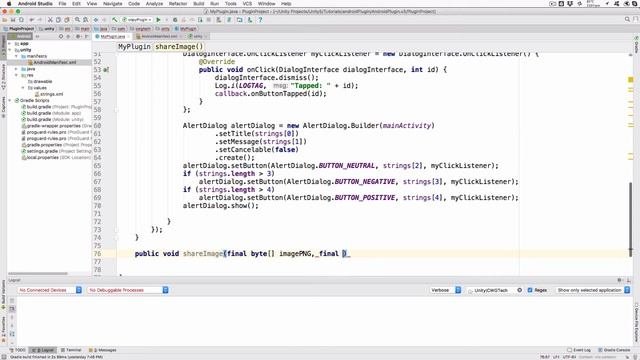 Adding a method to share a screenshot with IntentChooser from Unity3D смотреть онлайн