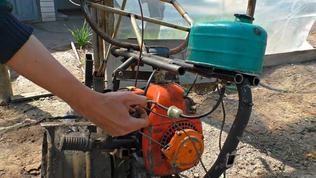 ✅Самодельный МОТОКОНЬ из Бензопилы и велосипеда ? Культиватор своими руками смотреть онлайн