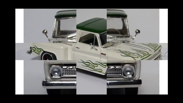 1965 Chevy Stepside Pickup, Revell No. 85-7210 1/25 Scale Model Kit Build смотреть онлайн