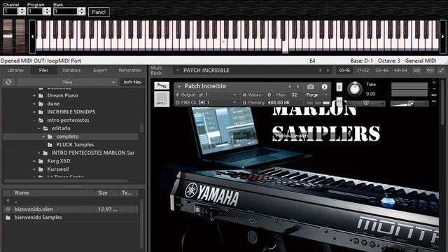 Increible MSM Patch-Kontakt Synth + Voices + Fondo Patch Completo смотреть онлайн