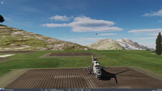 Ми-24П. Посадка на высокогорную площадку 3147метров... смотреть онлайн