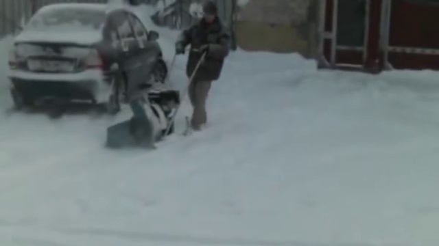 снегоочиститель-самоделка Метелица смотреть онлайн