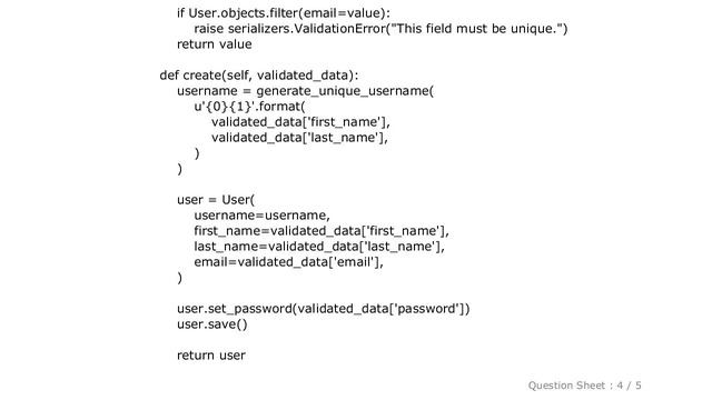 Django : How to get authenticated user on serializer class for validation смотреть онлайн