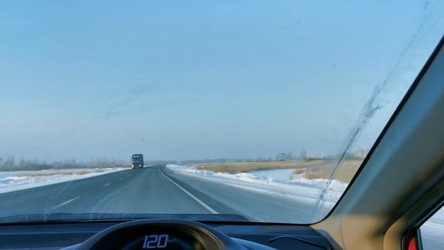 Перегон авто Хабаровск-Краснодар Часть 4 Кемерово-Омск ,самый скучный участок(( смотреть онлайн