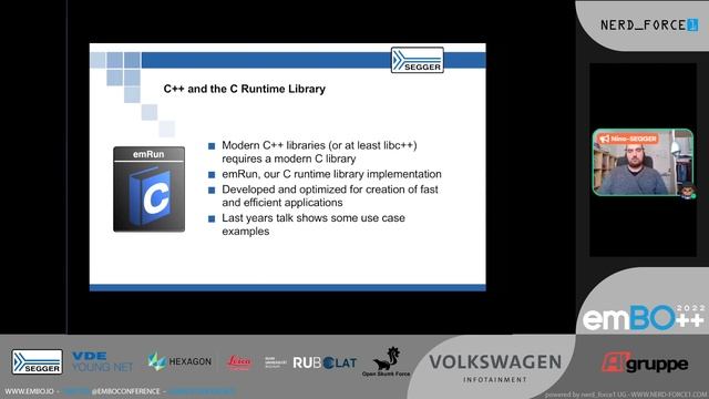 emBO++ 22: Implementing The C++ Standard Library For Embedded Systems - A Journey by Nino Vidovic смотреть онлайн