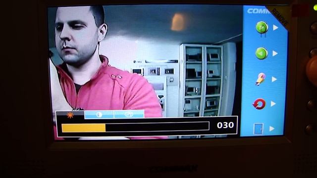 Wideodomofon Commax Monitor CDV-71AM kamera DRC-4CHC videodomofon смотреть онлайн