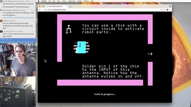 Let's play + debug Robot Odyssey Rewired: tutorials, menus, saved game design смотреть онлайн