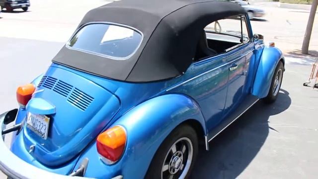 1975 VOLKSWAGEN BEETLE CABRIOLET - SOLD смотреть онлайн