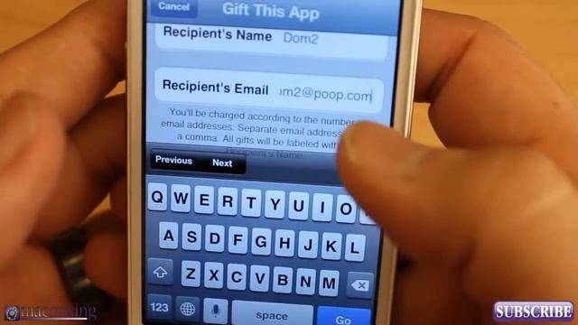iOS 5 - Features / Tips - How to Gift an App on the AppStore / iTunes - iPhone / iPad / iPod смотреть онлайн