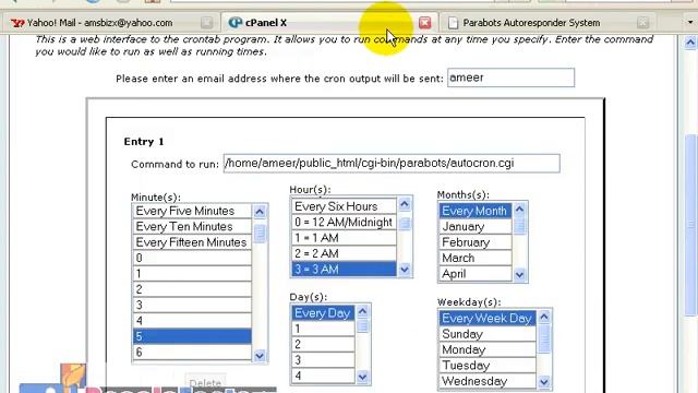 Cron Jobs Management in Cpanel Hosting Video Tutorial Series 19 смотреть онлайн