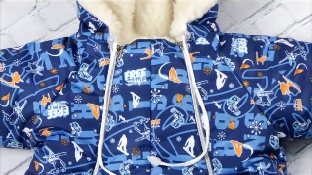 Комбинезон-конверт для новорожденных зимний - обзор от поставщика смотреть онлайн