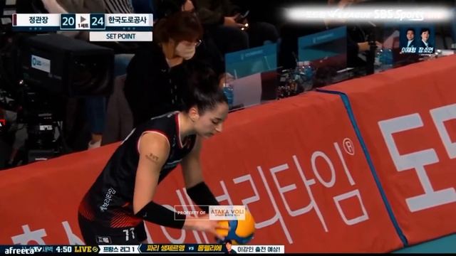 Hasil Akhir Set 1 Laga ke5 Megawati hangestri di liga korea смотреть онлайн