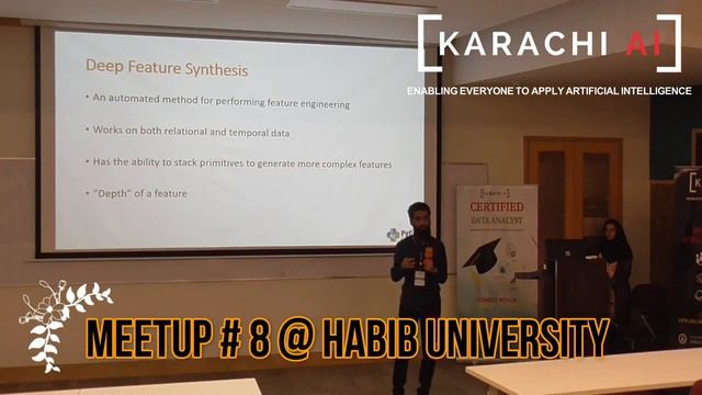 Karachi AI : Meetup 8 - CREATING FEATURE IN FEATURE TOOLS PYTHON - RAHIM RASOOL (URDU/HINDI) - PYCO смотреть онлайн