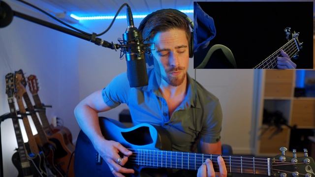 GUITAR FOR BEGINNERS | How to play the Db (D flat) chord TUTORIAL (Db = C#?) смотреть онлайн