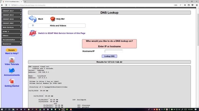 5 Command injection vulnarability смотреть онлайн