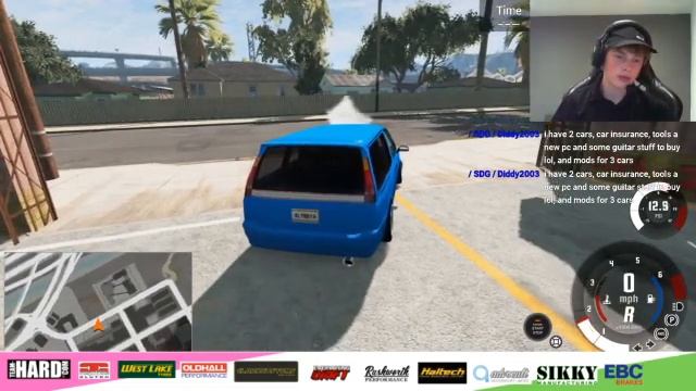 Beam NG Live - Modified Minivan смотреть онлайн