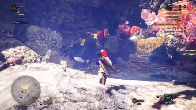 Monster Hunter World coop playthrough part 10 coral highlands смотреть онлайн