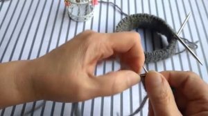 САМЫЙ ПРОСТОЙ способ вязания полой резинки по кругу. THE EASIEST way to knit a hollow elastic band
