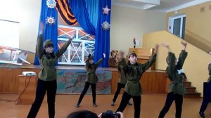 Инсценировка военно-патриотической песни. О той весне. Лицей "Престиж". Макеевка.