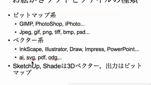 InkScapeやGIMPを始める前に，お絵かきソフトとファイル形式の基礎知識，ビットマップとベクター смотреть онлайн