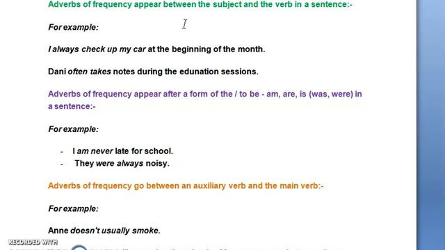 Grammar AOF QW part1 смотреть онлайн