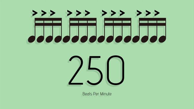 BPM = 250　メトロノーム - metronome - 16分 アクセント3-1 смотреть онлайн