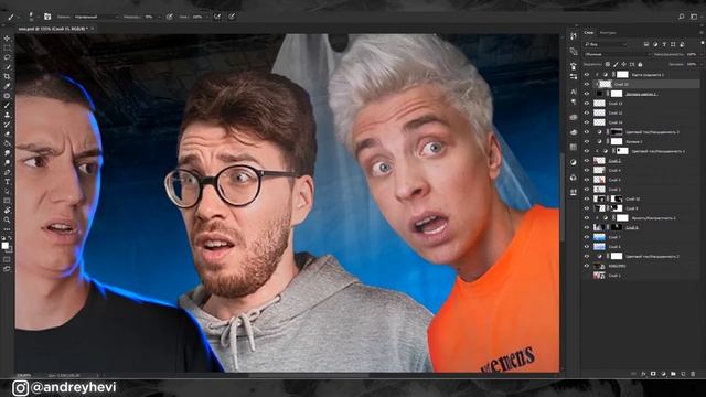 ИЗМЕНИЛ превью ВЛАДА А4 [Photoshop - Timelapse] смотреть онлайн