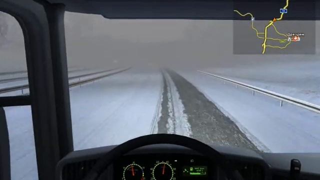 German Truck Simulator - Зимний Мод смотреть онлайн