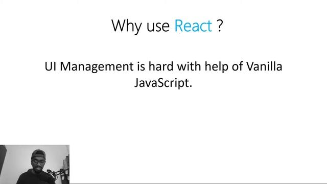 Why use React over Vanilla JS ? - React Guide | Rohan Prasad смотреть онлайн