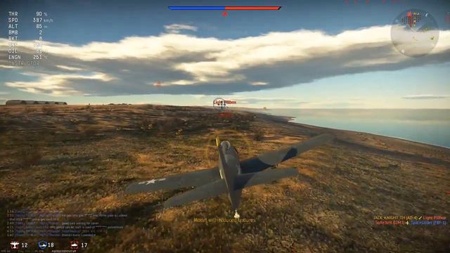 War Thunder - USA - Aviation RB #6 AD-4 смотреть онлайн