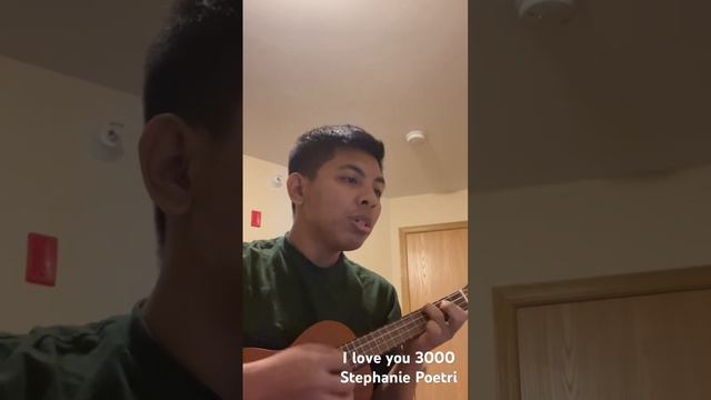 I Love You 3000 by Stephanie Poetri (Ukulele Cover) смотреть онлайн