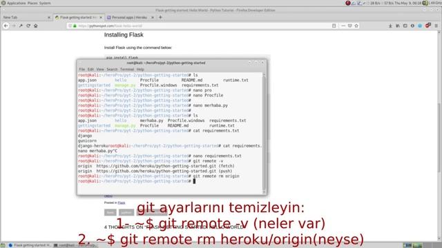 Heroku Python Kullanımı - Git, VEnv, Pip, Flask, Gunicorn ile birlikte смотреть онлайн