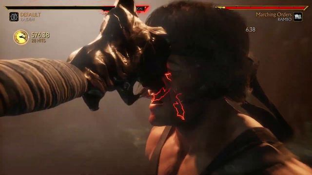 Raiden 65% Corner combo in Mortal Kombat 11 смотреть онлайн