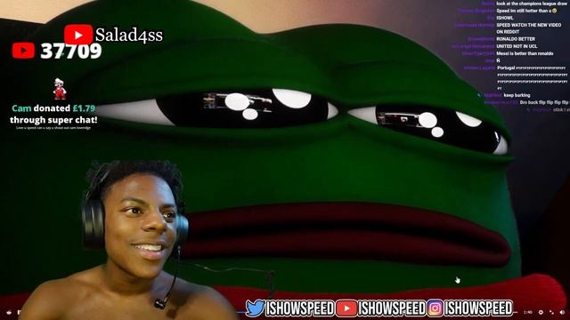 IShowSpeed React to SAD Animated Video by Fans | Edited Peepo Animation (HeydoubleU) смотреть онлайн