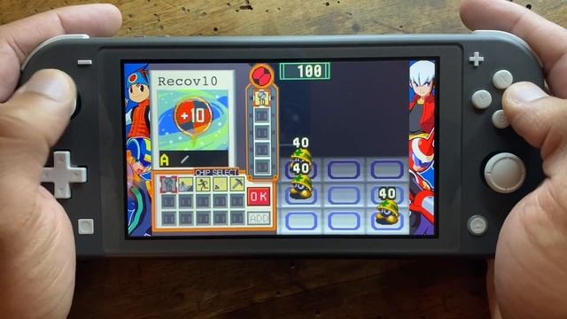 Mega Man Battle Network Legacy Collection Vol. 1 Nintendo Switch Lite Gameplay смотреть онлайн