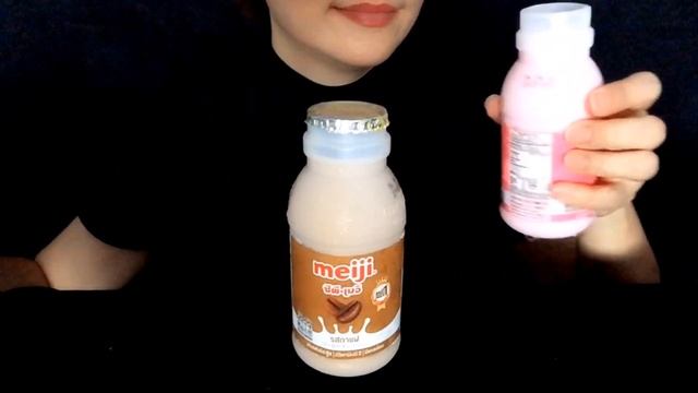 asmr drinking fresh milk coffee drinks strawberry melon sounds gulp swallow mukbang no talking show смотреть онлайн