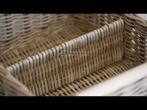 Плетеная перегородка. Как незаметно вшить в короб.